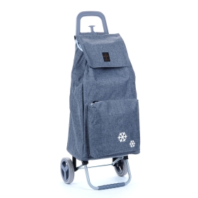 Torba wózek na zakupy na kółkach z kieszenią termiczną 45l HLS-C8
