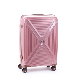 Walizka podróżna duża na 4 kółkach polipropylen 100 l TSA A84803