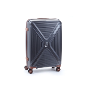 Walizka podróżna średnia na 4 kółkach polipropylen 80 l TSA A84803