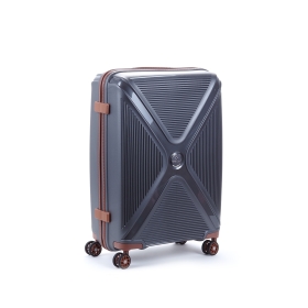 Walizka podróżna średnia na 4 kółkach polipropylen 80 l TSA A84803