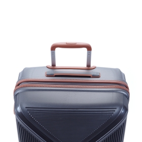 Walizka podróżna średnia na 4 kółkach polipropylen 80 l TSA A84803