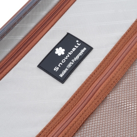 Walizka podróżna średnia na 4 kółkach polipropylen 80 l TSA A84803