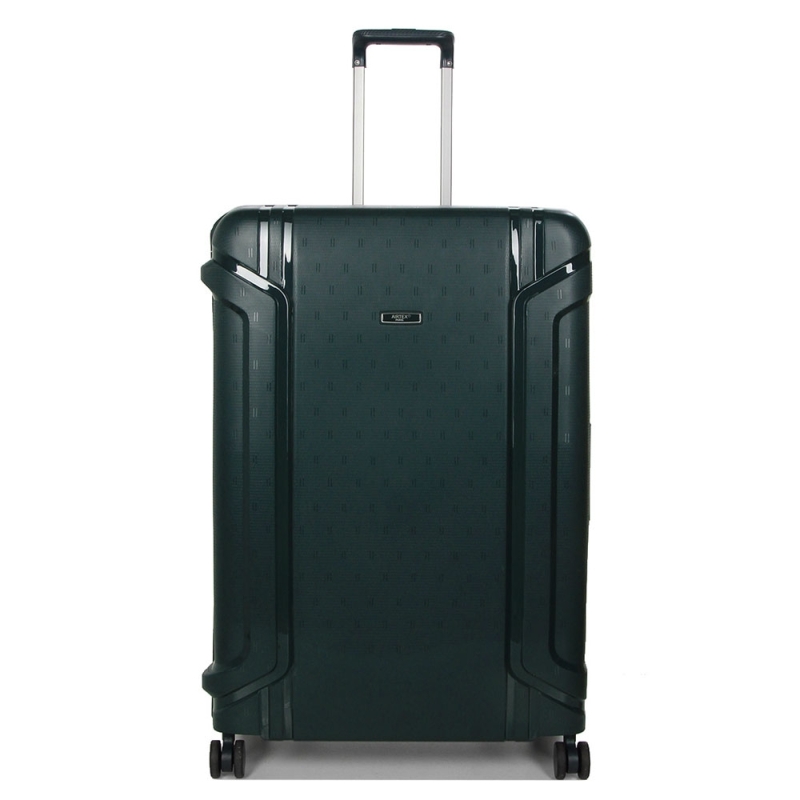 Walizka podróżna na zatrzaski duża polipropylen 100 l TSA Airtex 645