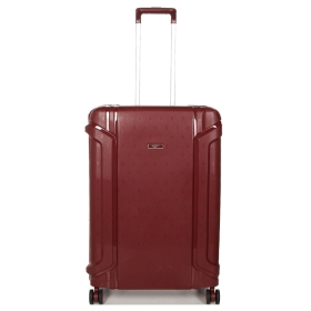 Walizka podróżna na zatrzaski średnia polipropylen 80 l TSA Airtex 645