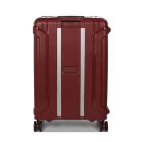 Walizka podróżna na zatrzaski średnia polipropylen 80 l TSA Airtex 645