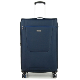 Duża walizka podróżna na 4 kółkach materiałowa XL 150l TSA Airtex 825