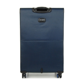 Duża walizka podróżna na 4 kółkach materiałowa XL 150l TSA Airtex 825