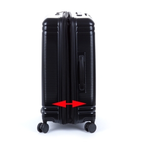 Walizka podróżna średnia na 4 kółkach poliwęglan TSA 70l Airtex 649