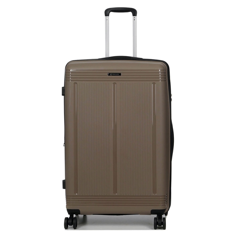 Walizka podróżna duża na kółkach z poszerzeniem polipropylen 100l 292