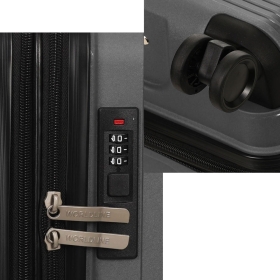 Walizka podróżna duża na kółkach z poszerzeniem polipropylen 100l 292