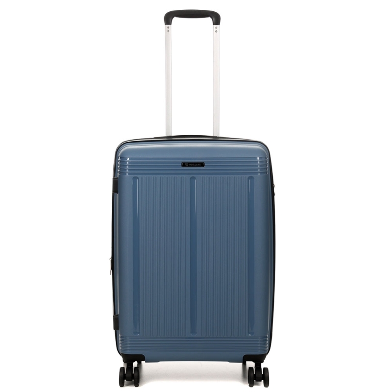 Walizka podróżna średnia na kółkach z poszerzeniem polipropylen 70l 292