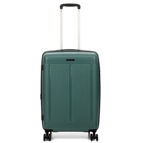 Walizka podróżna średnia na kółkach z poszerzeniem polipropylen 70l 292