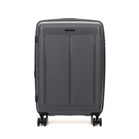 Walizka podróżna średnia na kółkach z poszerzeniem polipropylen 70l 292