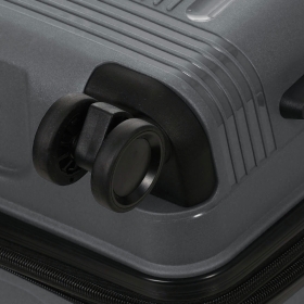 Walizka podróżna średnia na kółkach z poszerzeniem polipropylen 70l 292