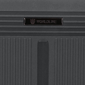 Walizka podróżna średnia na kółkach z poszerzeniem polipropylen 70l 292