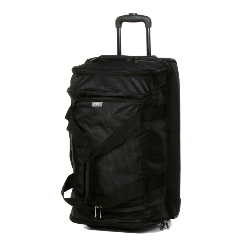 Torba podróżna na kółkach średnia z podwójnym dnem 80l Airtex 819/65