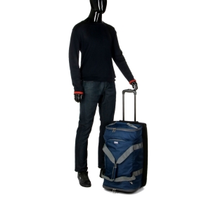 Torba podróżna na kółkach średnia z podwójnym dnem 80l Airtex 819/65