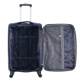 Zestaw walizek podróżnych na 4 kółkach materiałowych 3 sztuki 9774