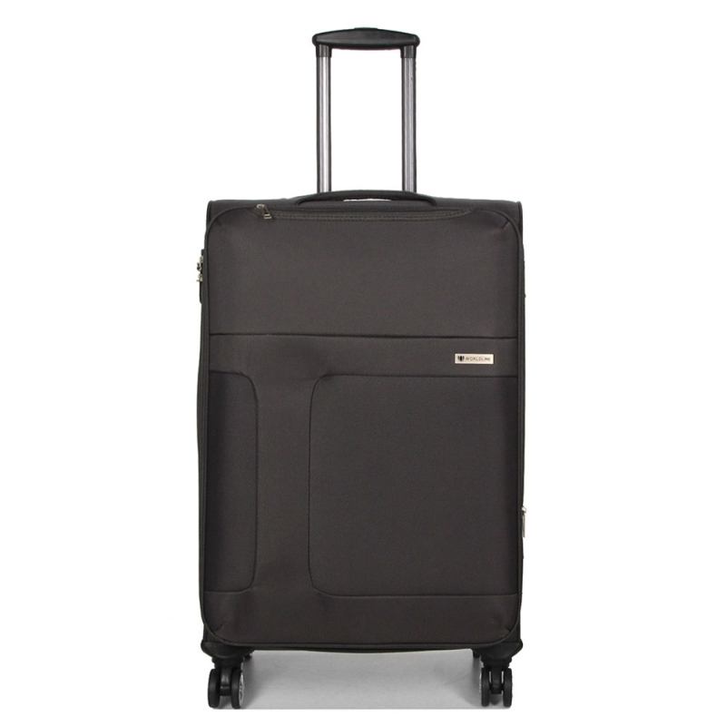 Walizka podróżna na kółkach duża z poszerzeniem TSA 100l 618