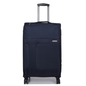 Walizka podróżna na kółkach duża z poszerzeniem TSA 100l 618