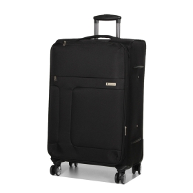 Walizka podróżna na kółkach duża z poszerzeniem TSA 100l 618
