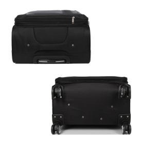 Walizka podróżna na kółkach duża z poszerzeniem TSA 100l 618