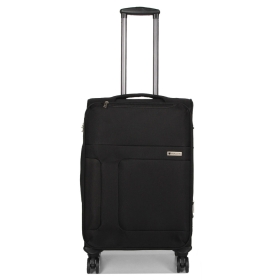 Walizka podróżna na kółkach średnia z poszerzeniem 70l TSA 618