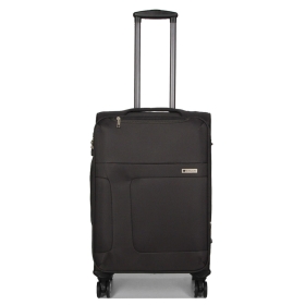 Walizka podróżna na kółkach średnia z poszerzeniem 70l TSA 618