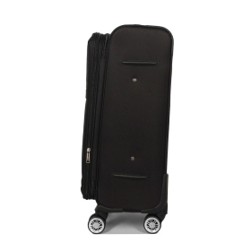 Walizka podróżna na kółkach średnia z poszerzeniem 70l TSA 618