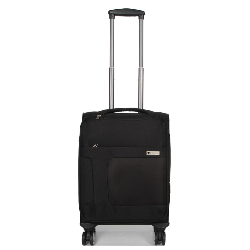 Mała walizka podróżna na kółkach kabinowa do samolotu TSA 40l 618