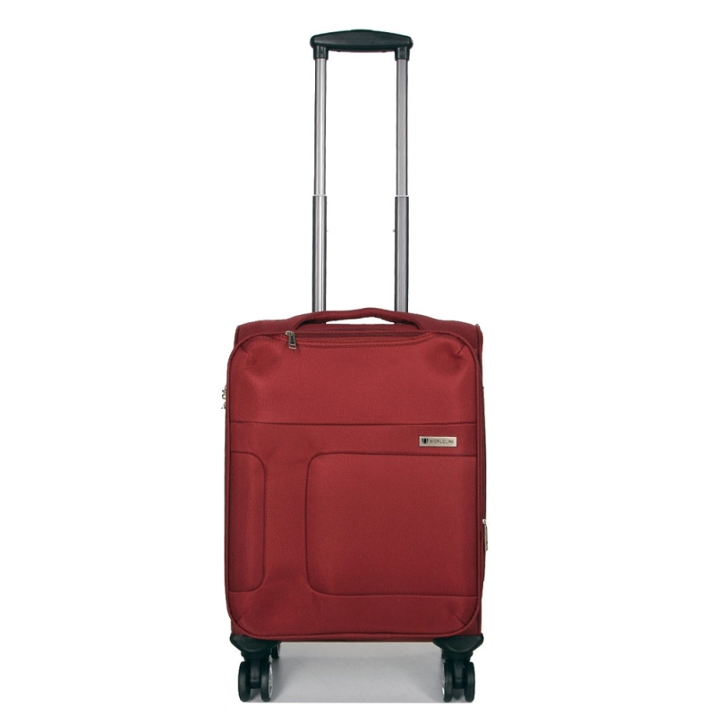 Mała walizka podróżna na kółkach kabinowa do samolotu TSA 40l 618