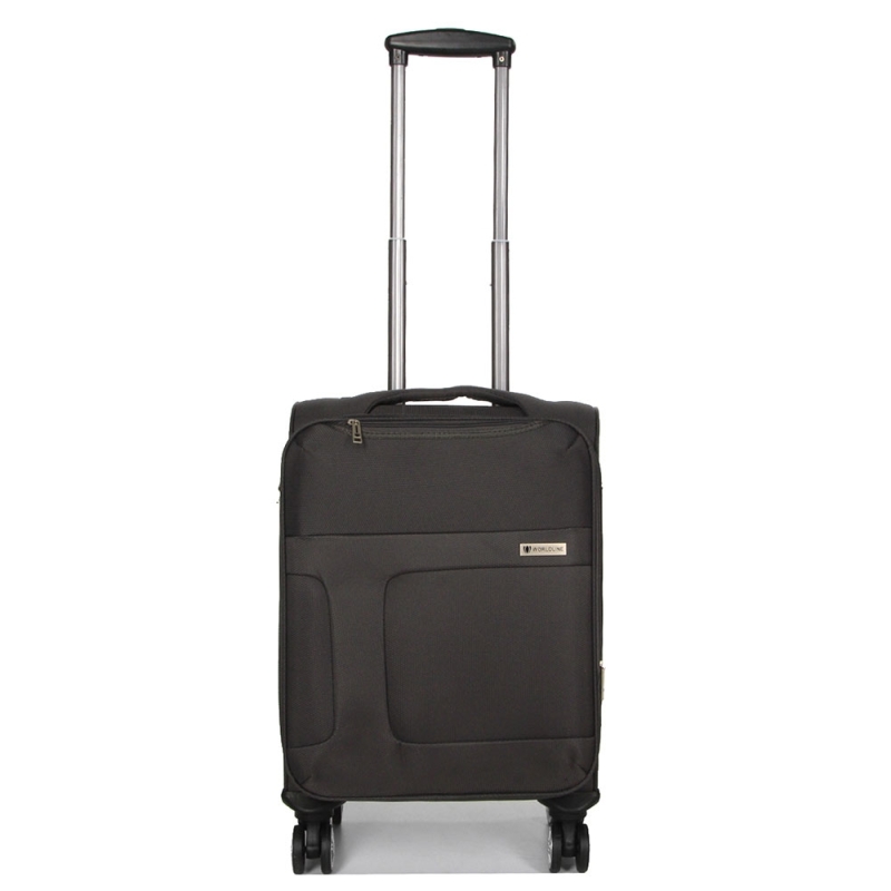 Mała walizka podróżna na kółkach kabinowa do samolotu TSA 40l 618