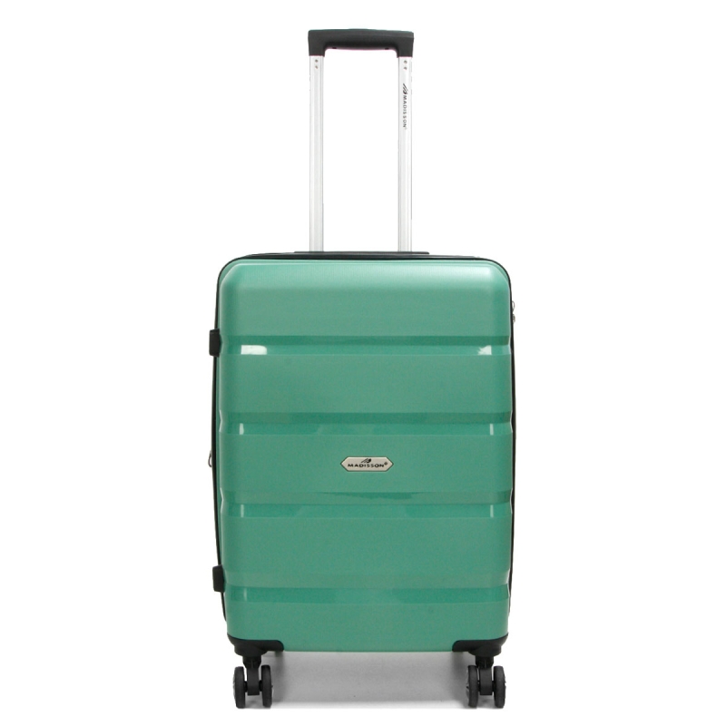 Średnia walizka podróżna na kółkach polipropylen TSA 60l 43603