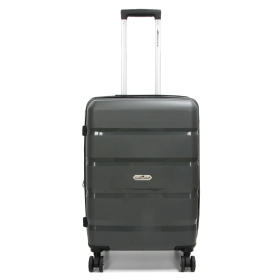 Średnia walizka podróżna na kółkach polipropylen TSA 60l 43603