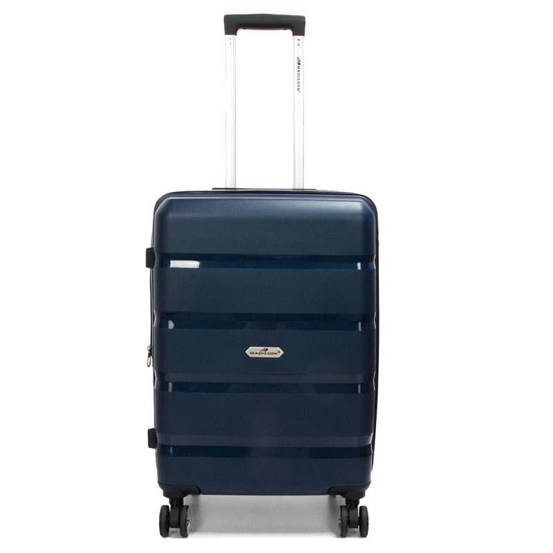 Średnia walizka podróżna na kółkach polipropylen TSA 60l 43603