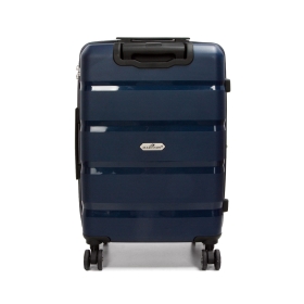 Średnia walizka podróżna na kółkach polipropylen TSA 60l 43603
