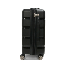 Średnia walizka podróżna na kółkach polipropylen TSA 60l 43603