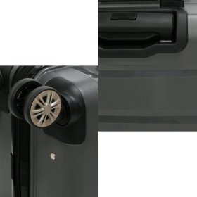 Mała walizka kabinowa do samolotu 55x40x20 polipropylen TSA 30l 43603