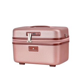 Duża kosmetyczka podróżna damska kuferek twardy ABS TSA 13l A52335