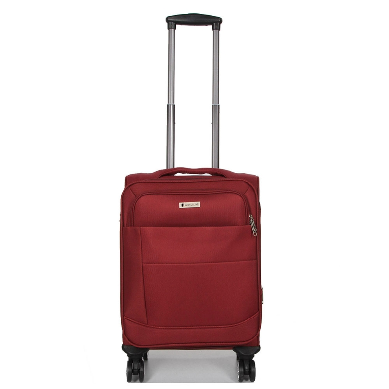 Mała walizka podróżna na kółkach kabinowa 50x40x25 TSA 50l 620