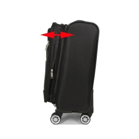 Mała walizka podróżna na kółkach kabinowa 50x40x25 TSA 50l 620