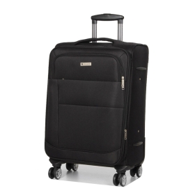 Walizka podróżna średnia na kółkach z poszerzeniem 70l TSA 620