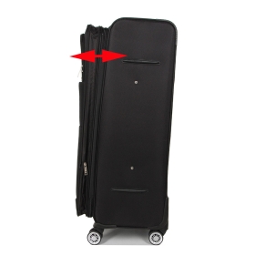 Walizka podróżna na kółkach duża materiałowa XXL TSA 150l 620