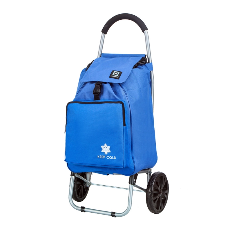 Wózek torba na zakupy na dużych kółkach na łożyskach 50l Madisson 42028