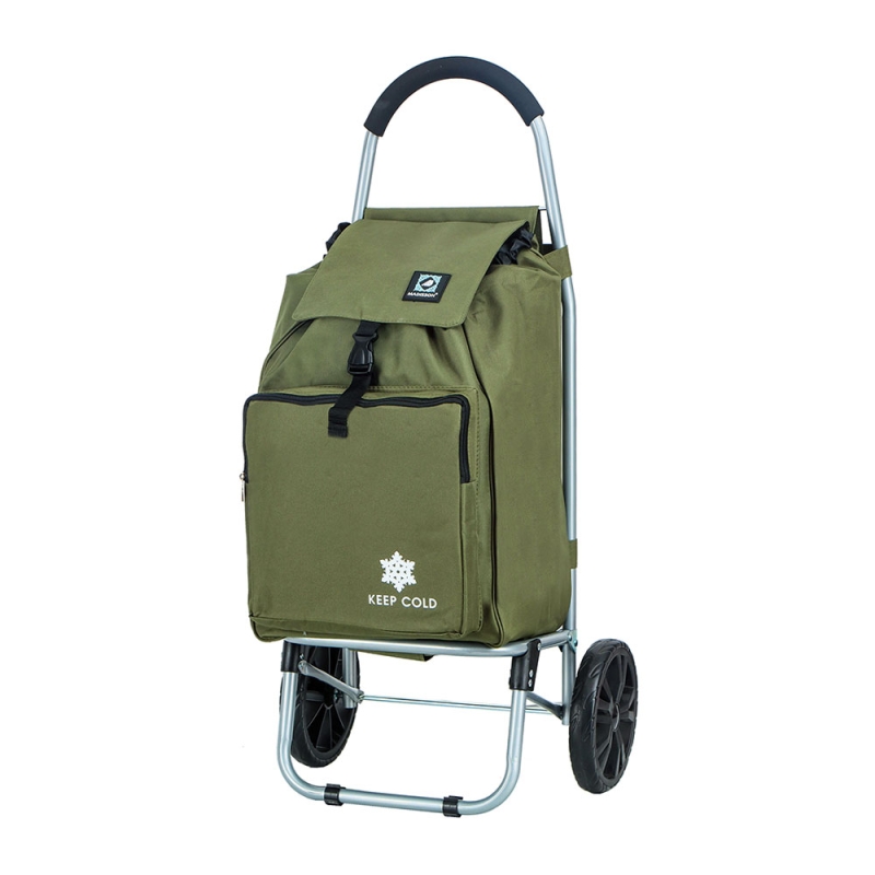 Wózek torba na zakupy na dużych kółkach na łożyskach 50l Madisson 42028