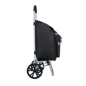 Wózek torba na zakupy na dużych kółkach na łożyskach 50l Madisson 42028