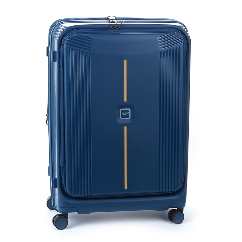 Walizka podróżna na kółkach duża 120 polipropylen TSA Airtex 647