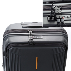 Walizka podróżna na kółkach duża 120 polipropylen TSA Airtex 647