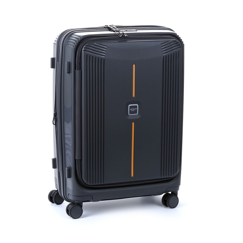 Walizka podróżna na kółkach średnia 80 polipropylen TSA Airtex 647