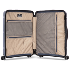 Walizka podróżna na kółkach duża 100 l polipropylen TSA Snowball A94103